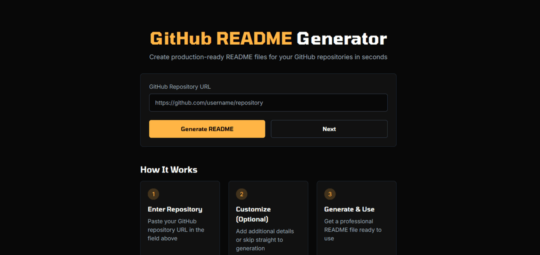 README Generator